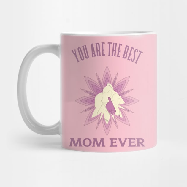 Mothers day Best Mom Ever by Tip Top Tee's